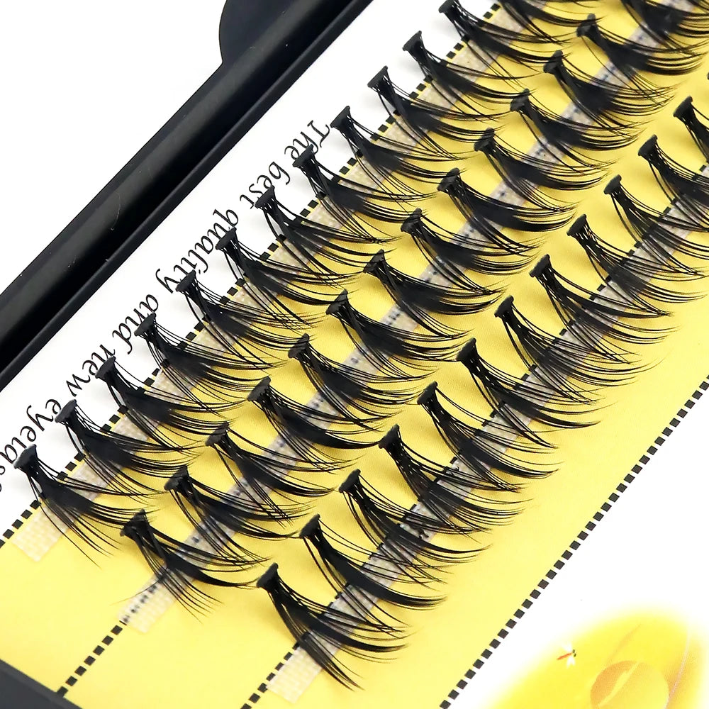 20/30D Mink Eyelashes Natural Russian C/D Volume False Eyelash Cluster Professional Eyelashes Extension Makeup Lashes Wholesale