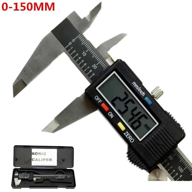 Industrial Level Stainless Steel Digital Caliper 0-100mm 0-150mm 200mm 300mm Electronic Carbon Fiber Caliper Micrometer Gauge
