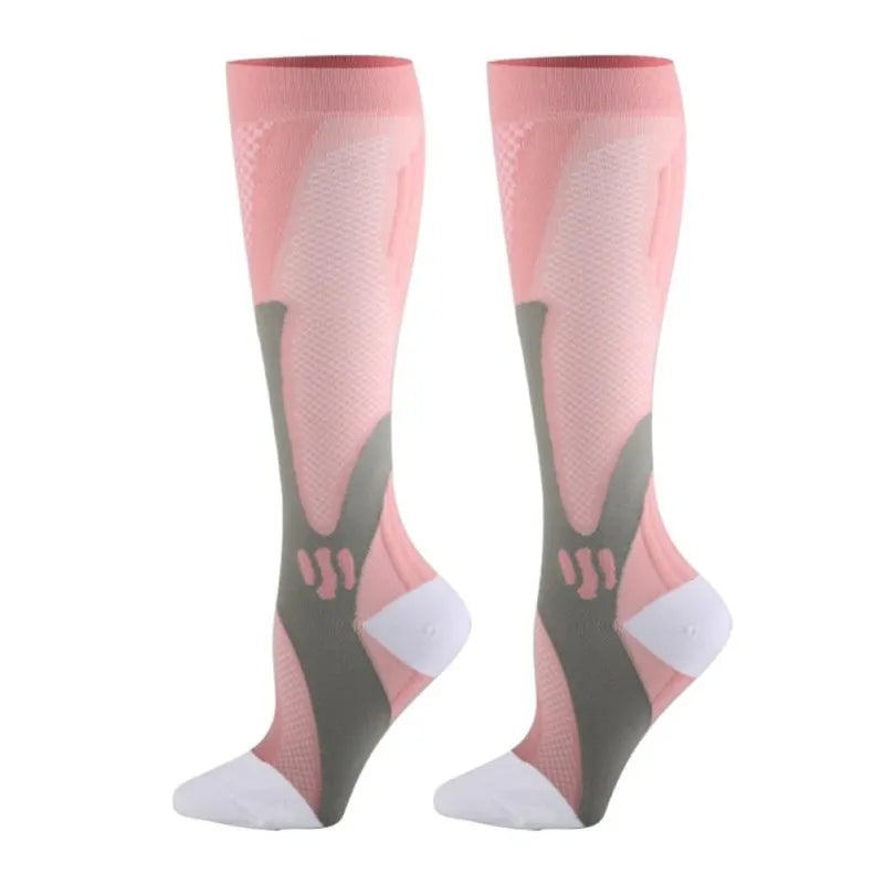 Running Compression Socks Men Varicose Veins Socks Anti Fatigue Medical Edema Care Sports Socks Mountain Cycling Outdoor Travel