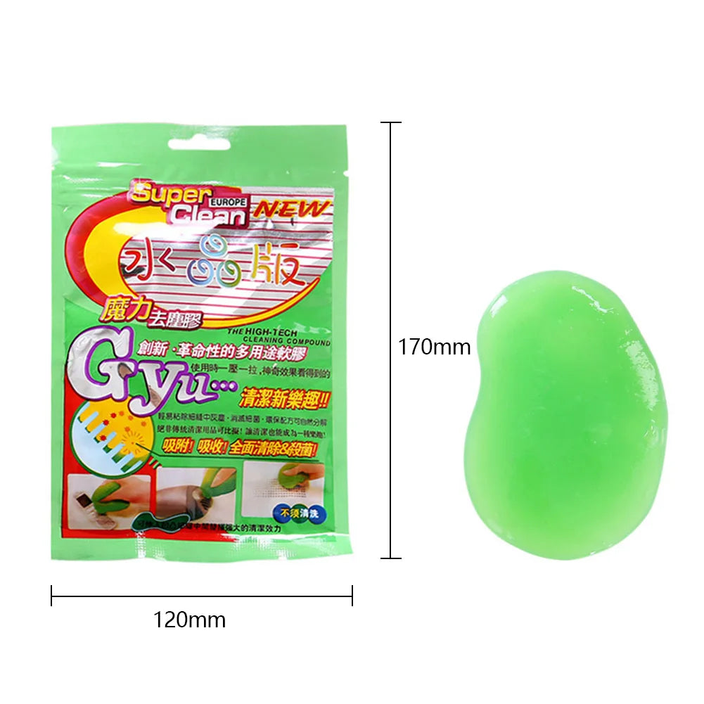 Car Cleaning Gel Air Vent Outlet Cleaning Dashboard Laptop Magic Cleaning Tool Mud Remover Car Gap Dust Dirt Cleaner Maintenance