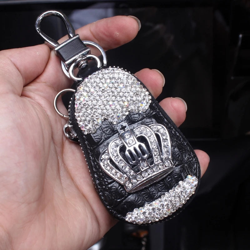 Creative Bling Crystal Diamond Car Ornaments Decoration Car Tissue Box Paper Holder Storage Rhinestone Car Interior Accessories