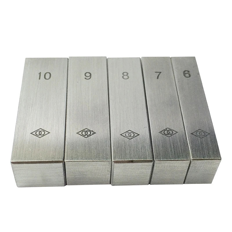 Steel Block Gauge Measure Gage Block Steel Square Gage Block 1mm, 2mm, 3mm, 4mm, 5mm, 6mm, 7mm, 8mm-9mm 100mmSteel Square Gauge