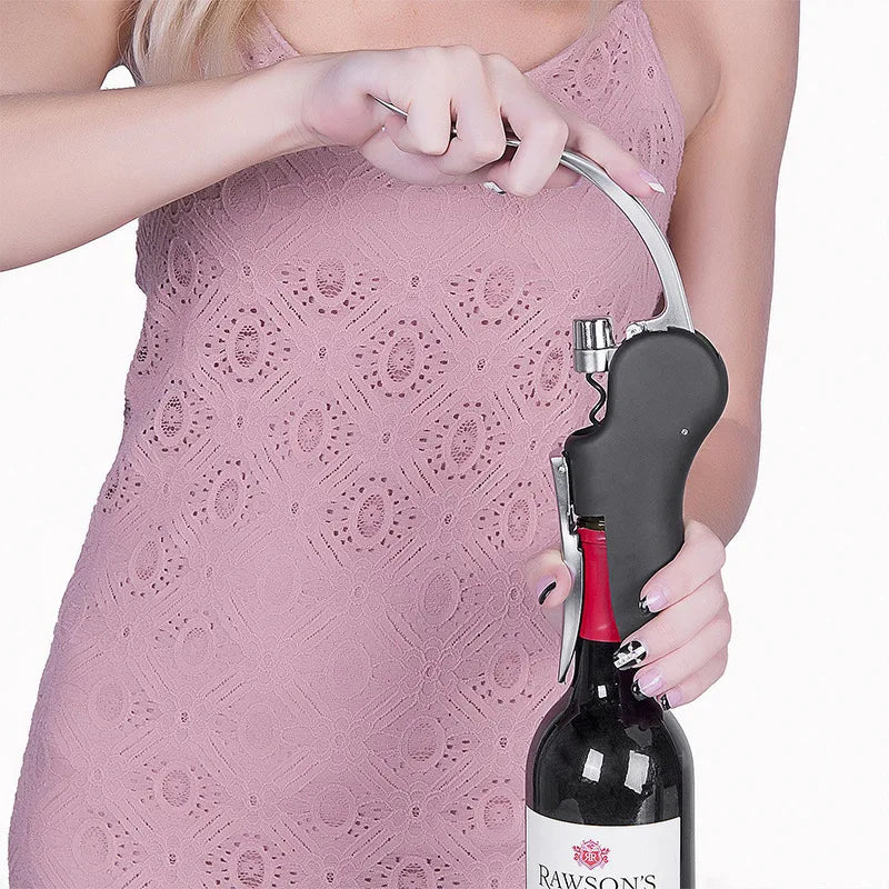 Wine Bottle Opener Vertical Lever Corkscrew Manual Handheld Corkscrew with Ergonomic Lever Pump for Home&Wine Brewing Bar Tools