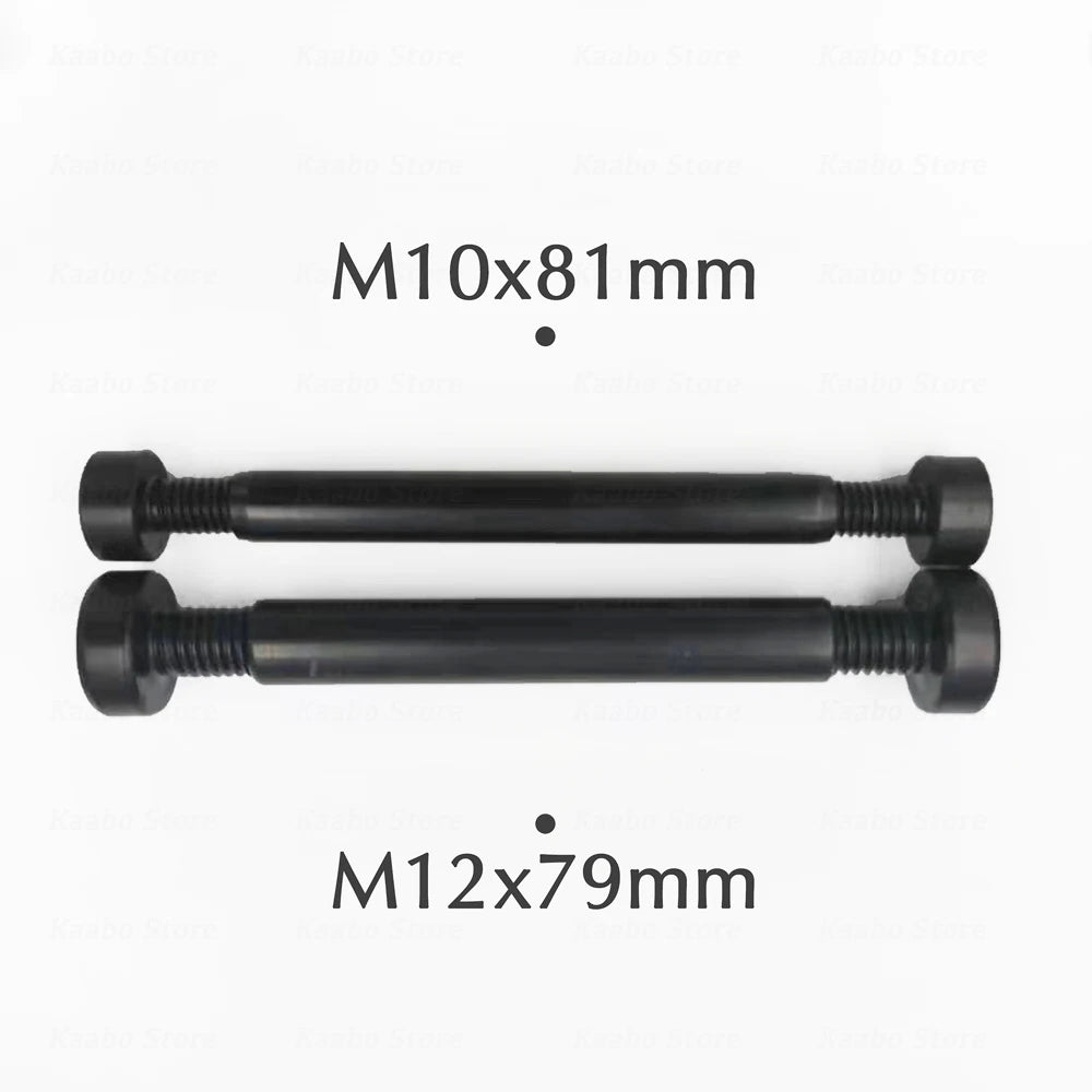 [ Mantis10 ] Pair Screws M10*81 M12*79 for Kaabo Mantis10 Scooter Mantis 10inch Electric Skateboard Spare Parts
