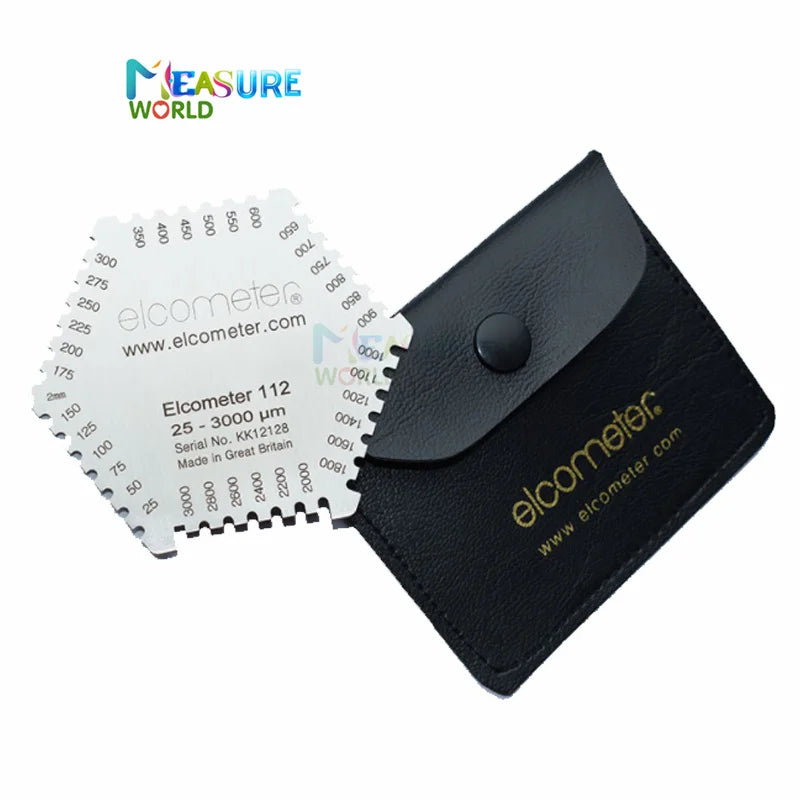 25-3000um High-Precision Hexagon Wet Film Comb Paint Wet Film aluminum wet diaphragm comb wet film thickness gauge 25-3000um