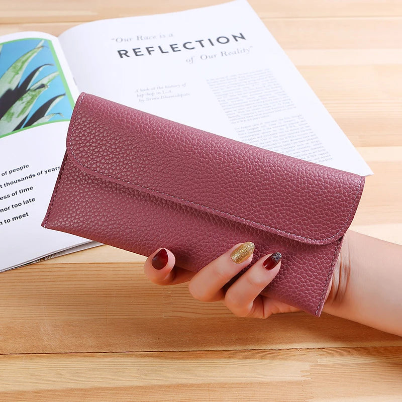 Hot Sale Women's Long Purse Mini Luxury Partys Clutch Bag Multi-functional Leather Evening Handbag Phone Banknote Card Wallet