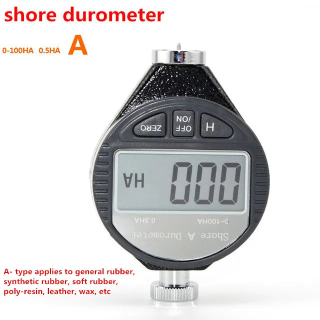Digital Shore Type A/O/D Rubber Tire Durometer Hardness Tester Meter 0-100 HA Sclerometer Hardness Tester