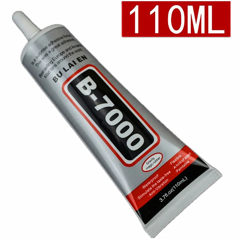 B7000 110ml Multipurpose Adhesive Rhinestone Jewelry Crafts DIY Phone Screen Glass Epoxy Resin Super Liquid Glue B-7000 Nail Gel