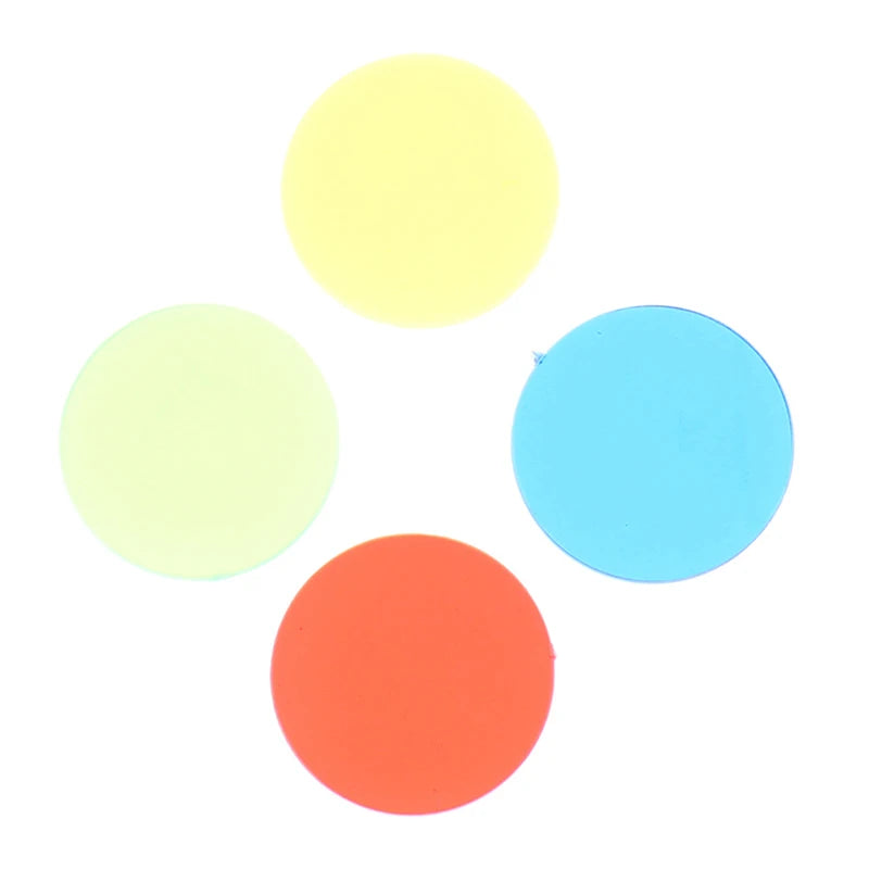 100/50pcs Montessori Education Math Toys Learning Resources Color Bingo Chip Supply 15mm