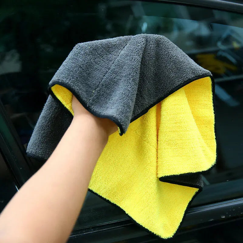 Car Cleaning Towel Washing Cloth Dry Microfiber Ultra Absorbent Soft Care Clothes 30cm