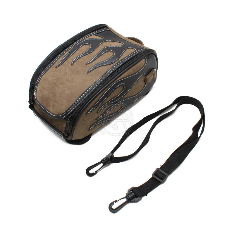 Waterproof Magnetic Motorcycle PU Leather Oil Fuel Tank Travel Bag for Harley-Davidson Honda Rebel  CM300 CM500 CMX500