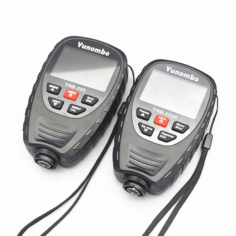 Yunombo YNB-555/YNB-555R Fe/nFe/Fe+Zn Car Paint Thickness Tester Coating Thickness Gauge Film Thickness Meter with Zinc Function