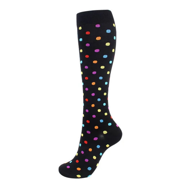 Compression Socks For Women & Men Circulation Compression Socks Knee High Best For Running,Medical,Nurse,Travel,Cycling,Diabetes