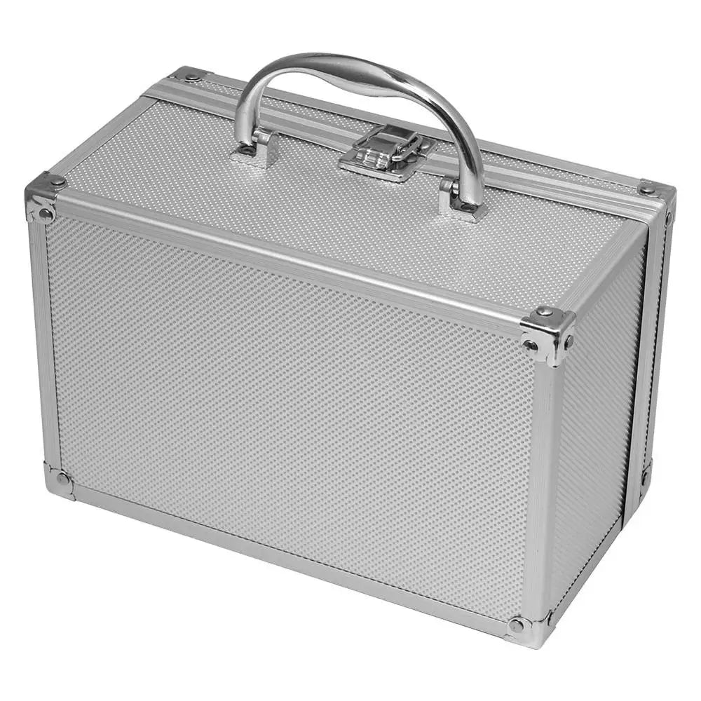 Aluminum Alloy Tool box Portable Safety Equipment Instrument Case Display Case Suitcase Hardware Tool Case 230x150x125mm