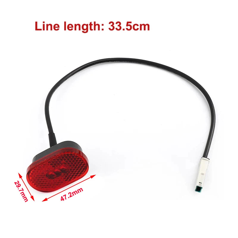 Brake Light for Xiaomi Pro 2 Electric Scooter Rear TailLight Lamp LED Skateboard Stoplight Fender Parts