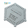 25-3000um High-Precision Hexagon Wet Film Comb Paint Wet Film aluminum wet diaphragm comb wet film thickness gauge 25-3000um