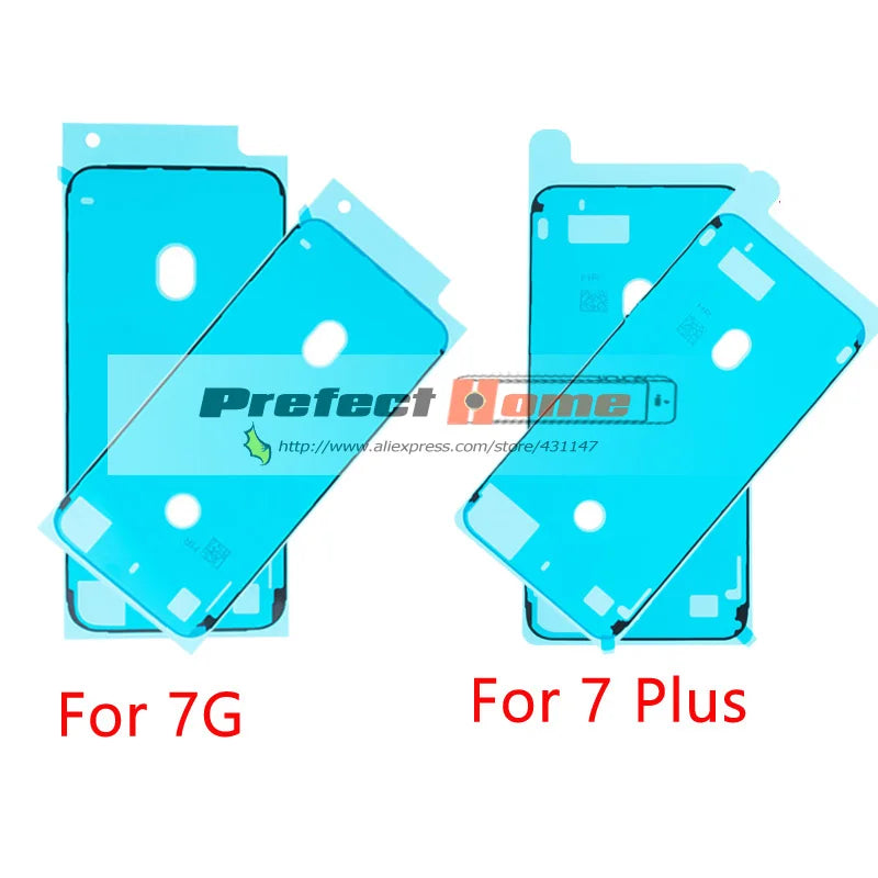 2Pcs Waterproof Sticker for iPhone 7 8 Plus X XR XS XS 11 12 13 14 15 16 Pro Max Mini Adhesive Pre-Cut LCD Screen Frame Tape