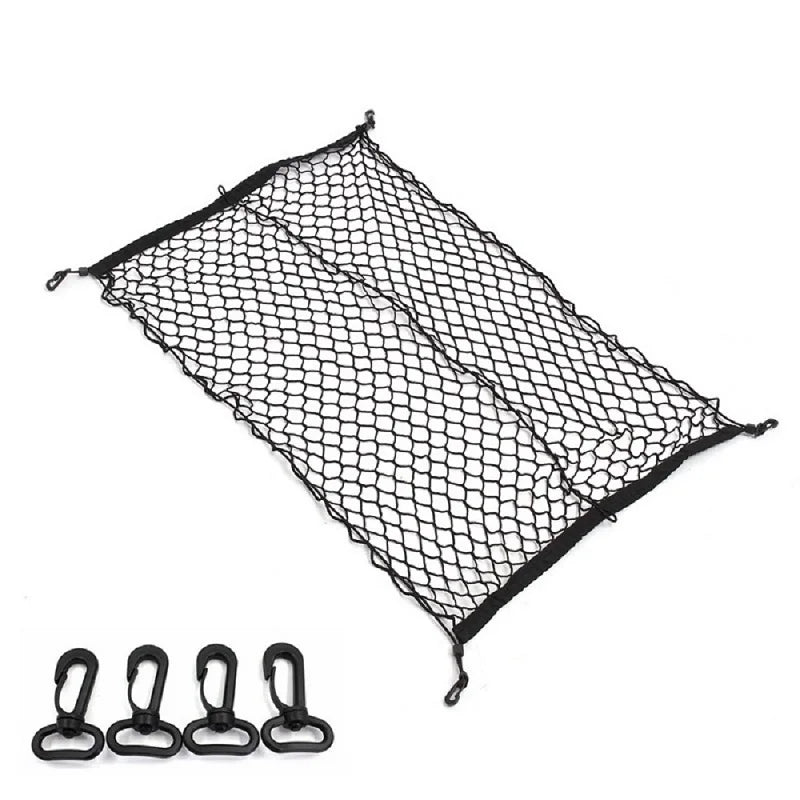 100x70cm Car Trunk Mesh Net Cargo Luggage Trunk for A4 B5 B6 B8 A6 C5 C6 A3 A5 Q3 Q5 Q7 E46 E39 E90 E36 E60 E34 E30 F30 F10