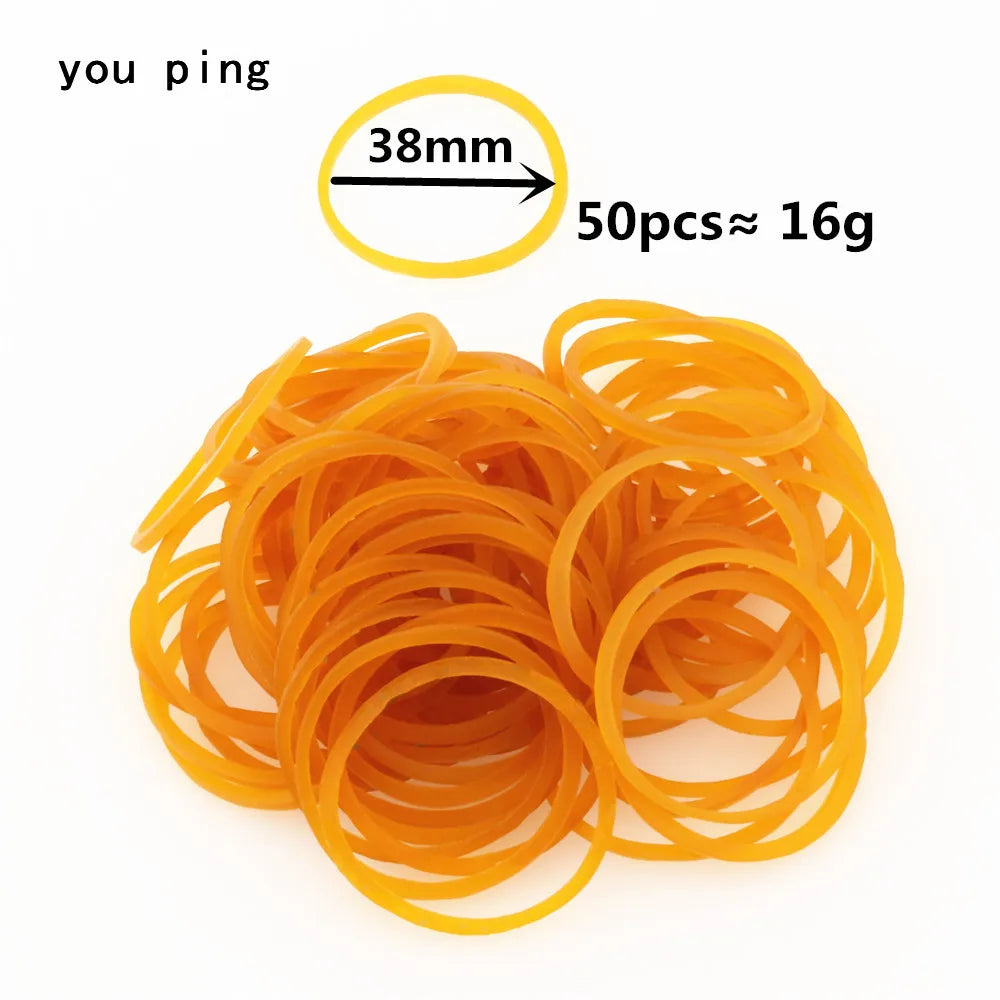 High quality 906 Multiple colors Rubber Bands Elastic Rope Tapes Adhesives Office Students School Stationery Supplies