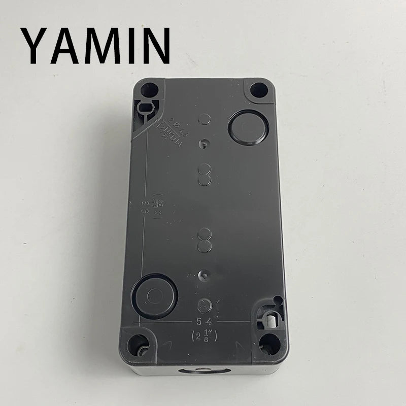600V 10A OFF-ON-OFF Start Stop NC Emergency Stop NO Red Green Control Electric Circuit Flat Push Button Switch