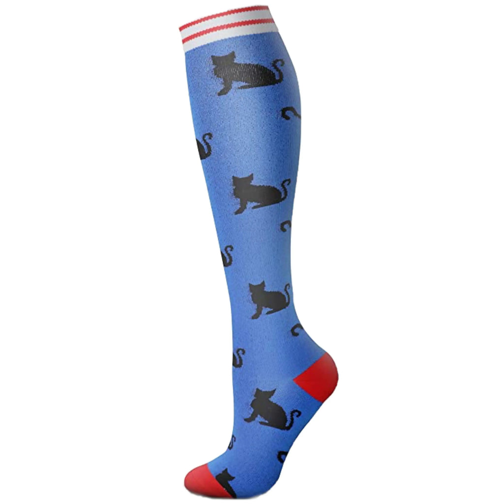 50 Style Antifatigue Unisex Compression Socks Fit for Nurses Flight Travel Medical Varicose Veins Leg Relief Pain Knee Stockings
