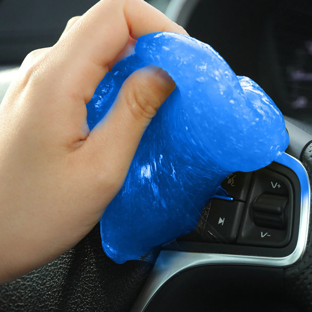 Car Cleaning Gel Air Vent Outlet Cleaning Dashboard Laptop Magic Cleaning Tool Mud Remover Car Gap Dust Dirt Cleaner Maintenance