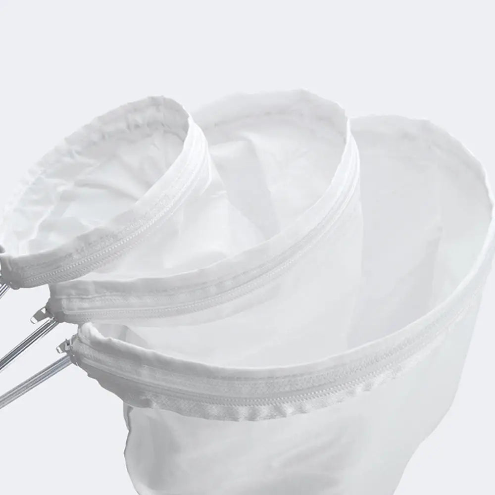 Reusable Fabric Mesh Filter Nut Milk Bag Colander Strainer for Soybean Juice Herb Tea Cold Brew Drip Coffee Filter Kitchen Tool