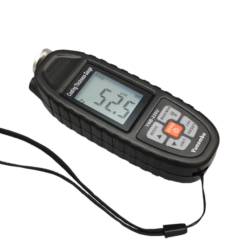 Release Yunombo YNB-220U/YNB-220 Backlight Car Paint Tester Thickness Meter Coating Thickness Gauge with UV Light