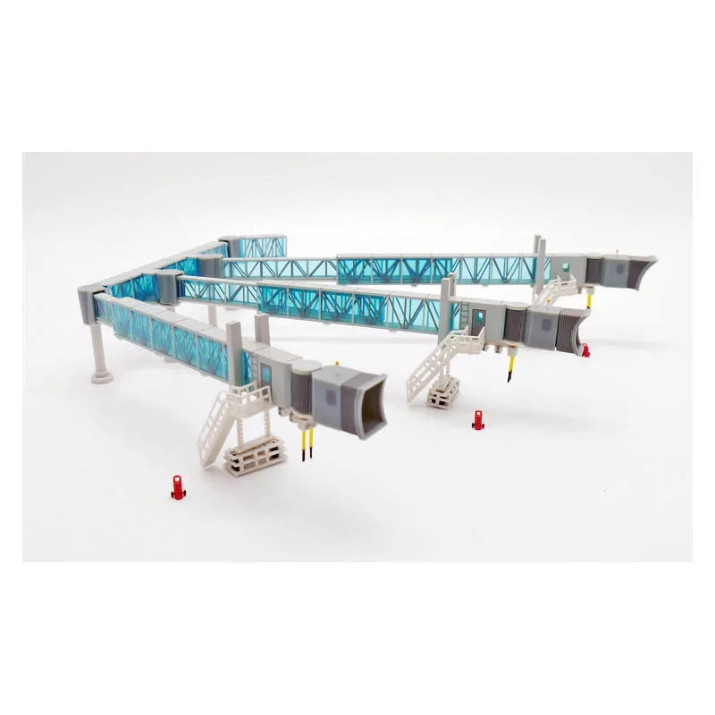 1:200 Plastic Collectible Airport Passenger Bridge Gift JC Wings LH2278 Blue for Airbus A380 Model