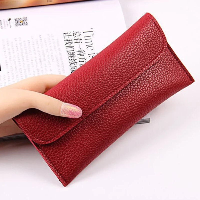 Hot Sale Women's Long Purse Mini Luxury Partys Clutch Bag Multi-functional Leather Evening Handbag Phone Banknote Card Wallet
