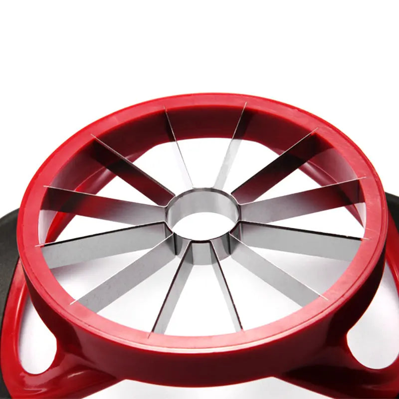 Apple Slicer Upgraded Version 12-Blade Large Apple Corer, Stainless Steel Ultra-Sharp Apple Cutter for Women Christmas