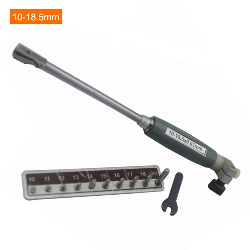 10-18-35-50-160 Inner Diameter Gauge Measuring Rod + Probe 10mm 0.01 indicator Accessories Inner Diameter Gauge Measurement Tool