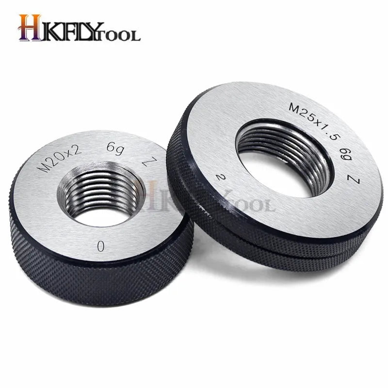 Thread ring gauge go and no go gauge Thread gauge Thread ring gauge M25 M26 M27 M28 M30 M32 M33X3 M33X2 M34X0.5 1 Measuring Tool