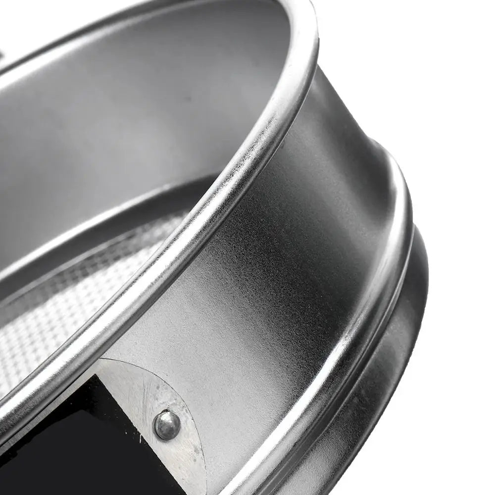 2-500M Round 304 Stainless Steel Lab Sieve Aperture Standard Sifters Shakers Kitchen Flour Powder Filter Screen Soil Strainer