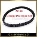 Genuine Powerlink Drive Belt 743 20 30 CVT For GY6 125cc 150cc Engine Moped Scooter ATV Quad 4 Wheeler