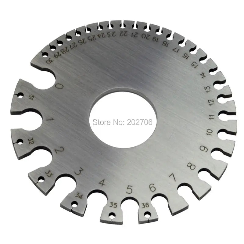 3 Model Metal Welding Gauge Wire Thickness Gauge & Round Dual-Sided Metal Sheet Gauge & 25-3000um Wet Film Comb America Standard