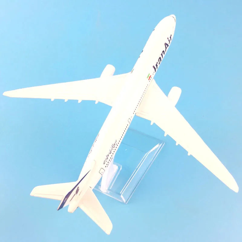 JASON TUTU 16cm Iran Air Airbus 330  Airplane Model Airplane Diecast Metal 1/400 Scale Planes