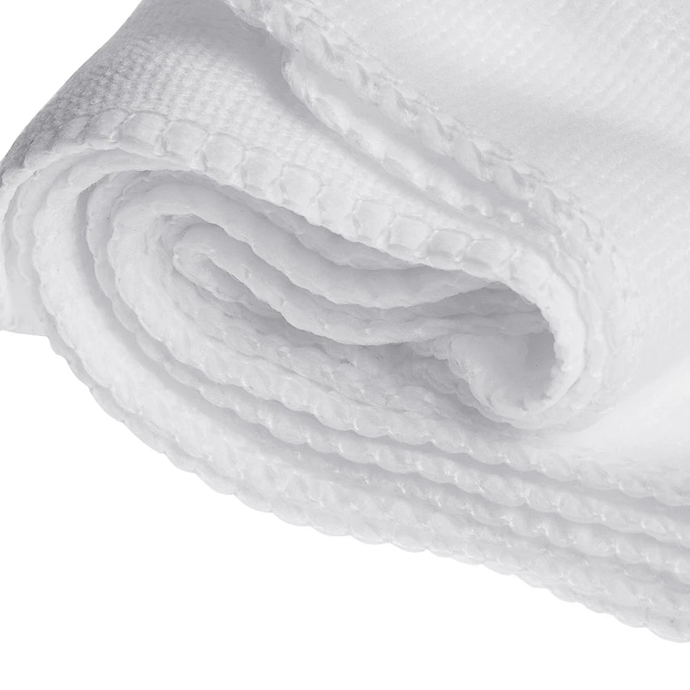 2/6/10Pcs White Square Cotton Microfiber Car Cloth Towel Home Kitchen Wash Tools Cleaning Cloth Household Supplies 25x25cm
