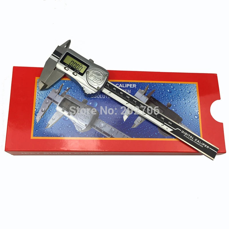 High Quality IP67 Waterproof Digital Caliper 0-150mm 6inch Electronic Vernier Caliper Gauge Micrometer
