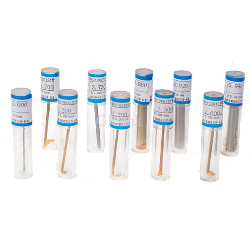 5.00-10.00 step 0.05mm Steel Pin Gauge Pin measure gauge Pin Measuring Tool 101pcs/box