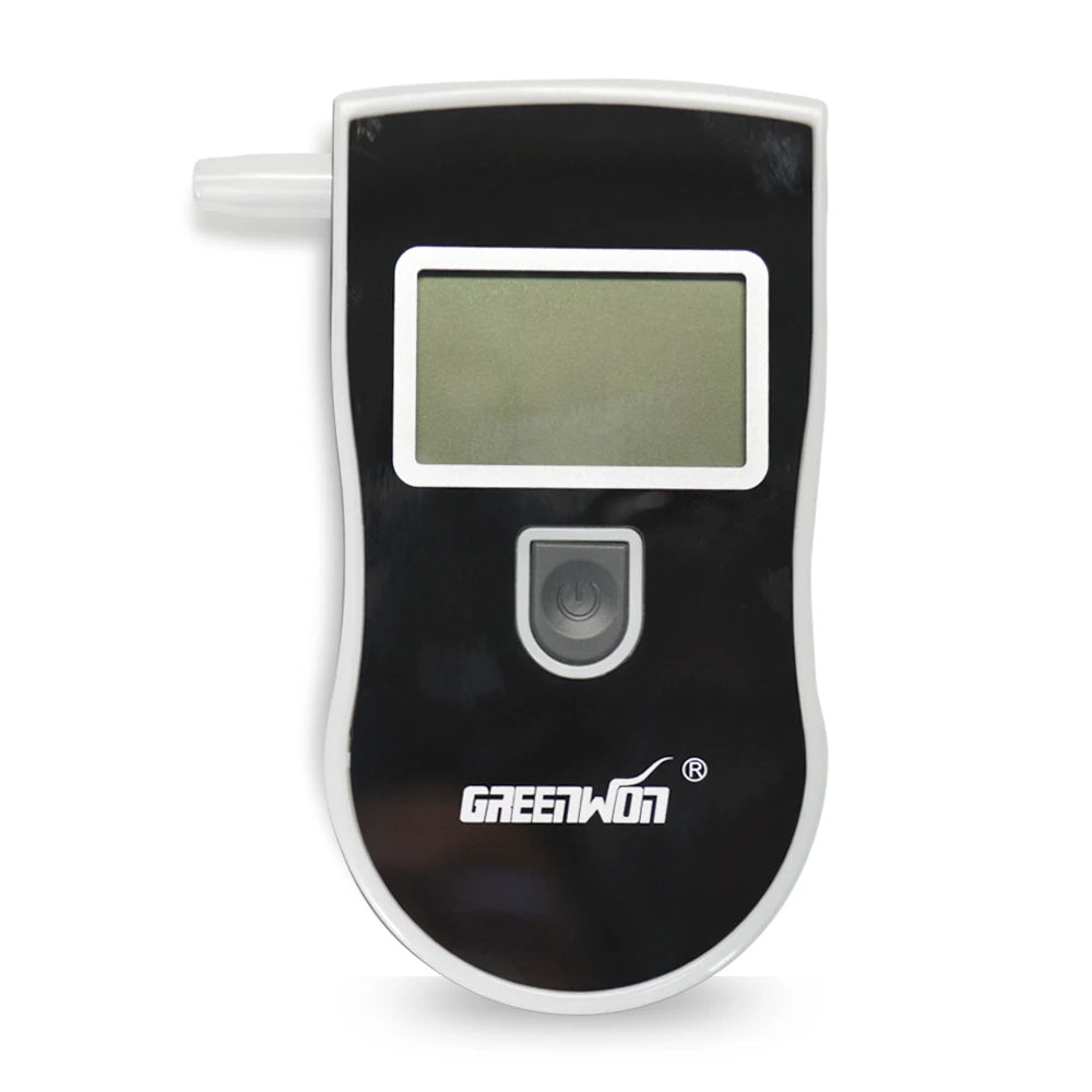 GREENWON Portable Breathalyzer Analyzer Detector Digital LCD Alcohol Breath Tester AT-818P