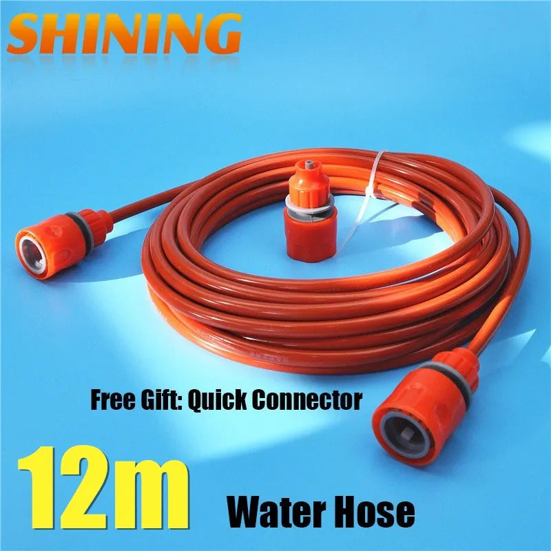 8m 10m 20m Orange PU Car Washing Garden Watering Hose Pipe With Quick Connector High Pressure Car Washer Pipeline Conduit 5*8mm