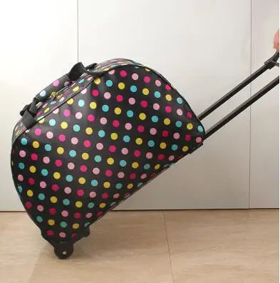 Luggage Bags Trolley Suitcase on wheels luggage Metal valise bagages roulette Hand Trolley Unisex Bag Sac a Frame Board Package
