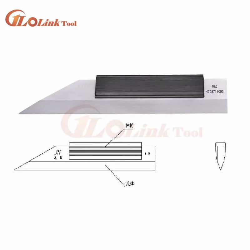 DIN 875 00 Grade 75mm,125mm,175mm,200mm,225mm,300mm steel blade ruler Square Ruler Straight Edge Ruler Knife Edge Ruler