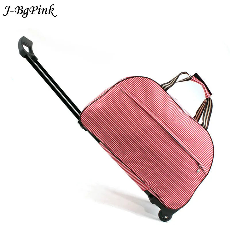 Luggage Bags Trolley Suitcase on wheels luggage Metal valise bagages roulette Hand Trolley Unisex Bag Sac a Frame Board Package