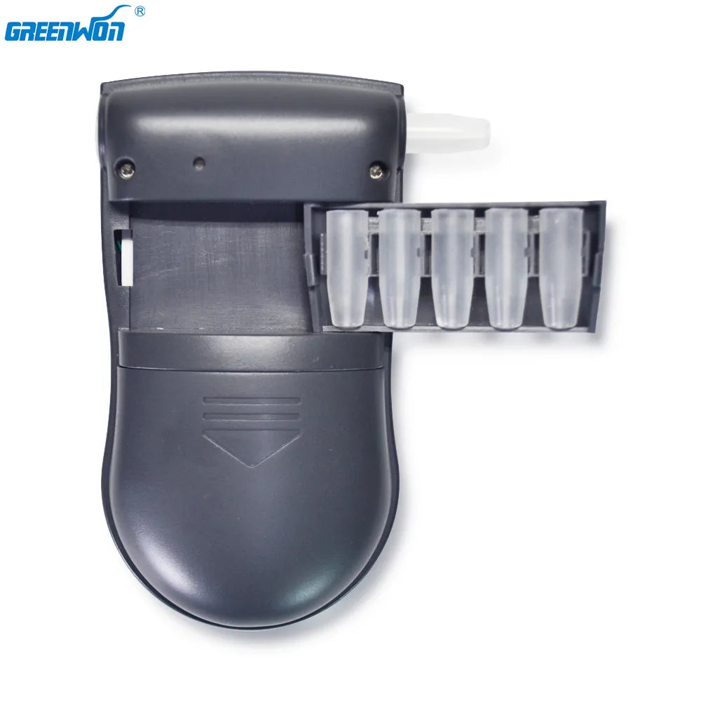 GREENWON Portable Breathalyzer Analyzer Detector Digital LCD Alcohol Breath Tester AT-818P