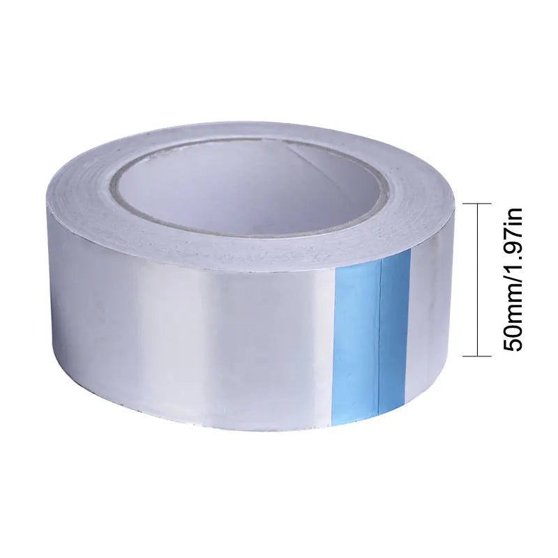 40m Aluminium Foil Tape BGA Heat-resistant Foil Tape High Temperature Resistant Foil Adhesive Tape