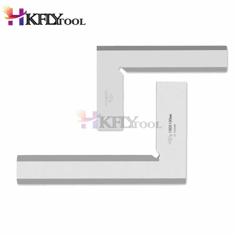 Hot Sale 80*50mm Angle Square Broadside Knife-Shaped 90 Degree Angle Blade Ruler Gauge Blade Measuring Tool