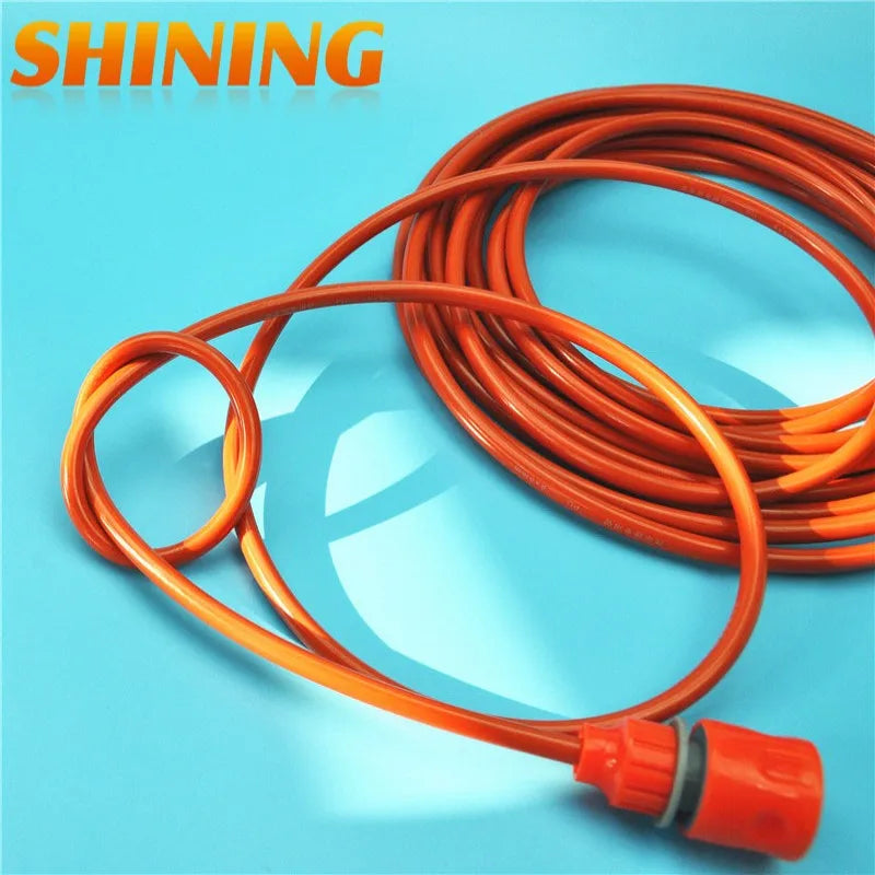 8m 10m 20m Orange PU Car Washing Garden Watering Hose Pipe With Quick Connector High Pressure Car Washer Pipeline Conduit 5*8mm
