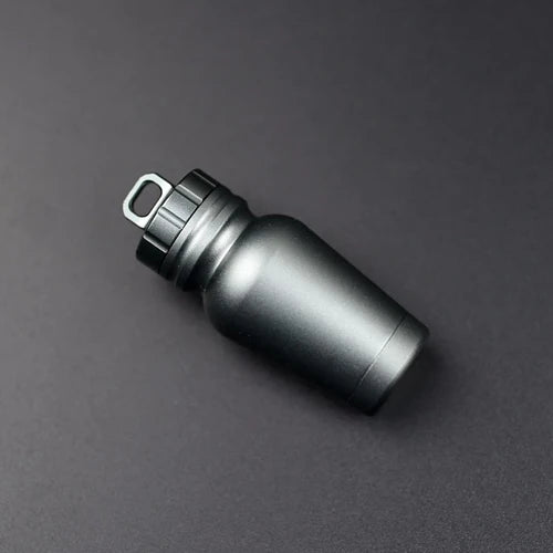 Aluminum Alloy Waterproof Canister Seal Bottle Outdoor Camping EDC Tool Waterproof Bottle